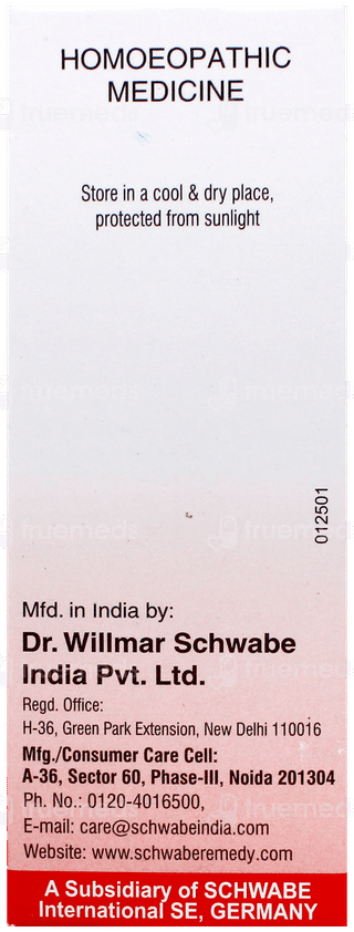 Dr Willmar Schwabe Ruta Graveolens 30Ch Dilution 30Ml